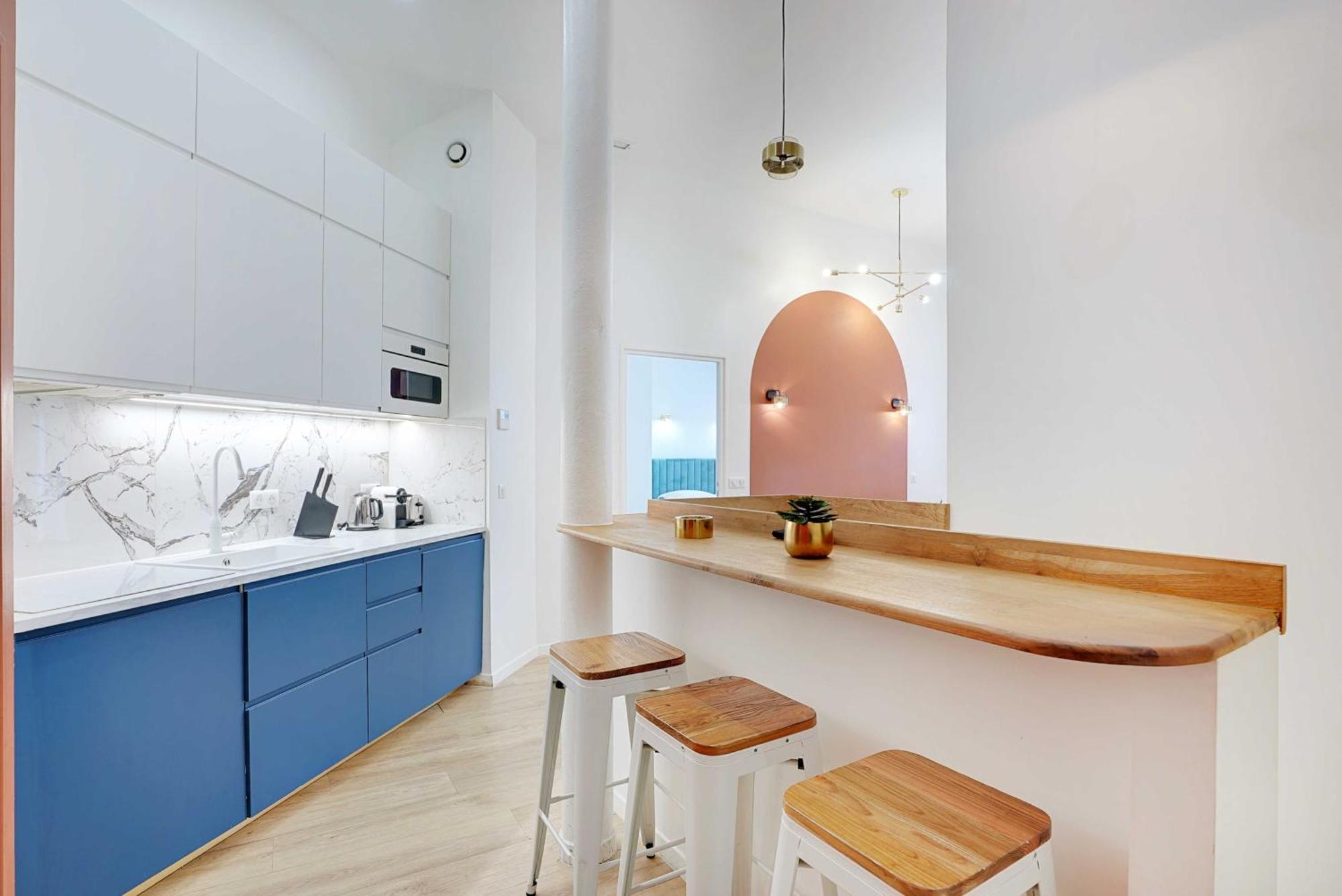 Appartement Charming 2br - 8p With Ac - Galerie Lafayette